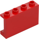 LEGO Červená Panel 1 x 4 x 2 (14718)