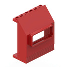 LEGO Rojo Panel 3 x 6 x 6 con Ventana (30288)