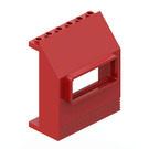 LEGO Red Panel 3 x 6 x 6 with Window (30288)