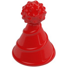 LEGO Rood Party Hoed met Klein Pin (24131)