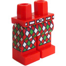 LEGO Red Pizza Costume Guy Minifigure Hips and Legs (3815 / 62678)