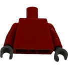 LEGO Red Plain Torso with Red Arms and Dark Gray Hands (973)