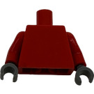 LEGO Red Plain Torso with Red Arms and Dark Gray Hands (973 / 73403)