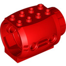 LEGO rot Flugzeug Düsentriebwerk 4 x 5 x 3 (43121)