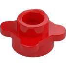 LEGO Rouge assiette 1 x 1 Rond avec Fleur Pétales (28573 / 33291)