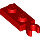 LEGO rouge assiette 1 x 2 avec Agrafe (78256)