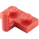 LEGO Rosso Piastra 1 x 2 con Gancio (Braccio orizzontale 6mm) (4623)