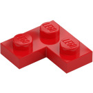 LEGO Rood Plaat 2 x 2 Hoek (2420)