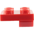 LEGO Rosso Piastra 2 x 2 con Foro senza supporto incrociato inferiore (2444)