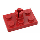 LEGO Rood Plaat 2 x 3 met Helicopter Rotor Houder (3462)