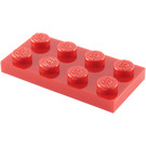 LEGO Red Plate 2 x 4 (3020)