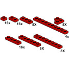 LEGO rouge Plates 10062