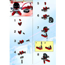 LEGO Red Player and Goal Set 3558 Instructions