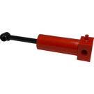 LEGO Red Pneumatic Cylinder Old 48mm with Black Piston (4 Studs Long)