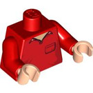 LEGO Rood Pops Racer Torso (973 / 76382)