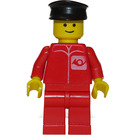 LEGO Rojo Post Office Worker Minifigura