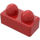 LEGO Rosso Primo Mattoncino 1 x 2 (31001)