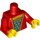 LEGO Punainen Queen Pienoishahmo Vartalo (973 / 88585)