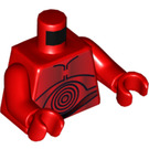 LEGO Rojo R-3PO Torso (973 / 76382)