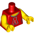LEGO rot rot Cheerleader Torso (973 / 88585)
