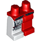 LEGO rot rot Harrington Minifigure Hüften und Beine (3815 / 13901)