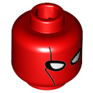 LEGO rot rot Kapuze Minifigure Kopf (Einbau-Vollbolzen) (3626 / 29362)