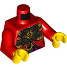 LEGO Rood Rood Son (met Jet Pack) Minifig Torso (973 / 76382)