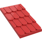 LEGO rot Roof Steigung 4 x 6 ohne oben Loch (4323)