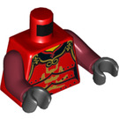 LEGO Red Samurai X (Nya) Minifig Torso (973 / 76382)