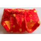 LEGO Red Scala Clothing Baby Pants with Yellow Polka Dots