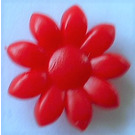 LEGO Red Scala Flower with Nine Small Petals