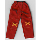 LEGO Red Scala Trousers with Crosses