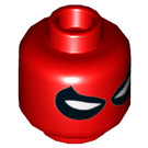 LEGO rot Scarlet Spinne Minifigure Kopf (Einbau-Vollbolzen) (3626 / 35963)