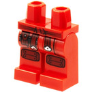 LEGO Červená Potápěč Kai Nohy (3815)