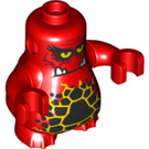 LEGO Red Scurrier Body with 4 Teeth (24133)