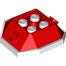 LEGO rot Shell mit rot oben (73715)