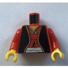 LEGO Red Shogun Warlord Torso (973 / 73403)