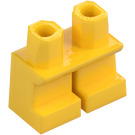 LEGO Rot Kurze Beine mit Gelb Streifen (16709 / 41879)