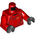 LEGO Rood Sith Jet Trooper Minifig Torso (973 / 76382)