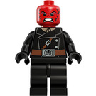 LEGO rouge Skull Figurine