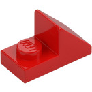 LEGO Rood Helling 1 x 2 (45°) met Plaat (15672 / 92946)