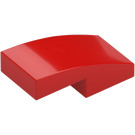 LEGO Red Slope 1 x 2 Curved (3593 / 11477)