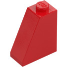 LEGO Rood Helling 1 x 2 x 2 (65°) (60481)