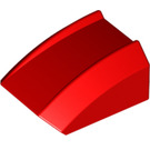 LEGO rouge Pente 1 x 2 x 2 Incurvé (28659 / 30602)
