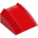 LEGO Rood Helling 1 x 2 x 2 Gebogen (30602 / 47904)