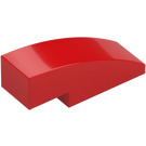 LEGO Rojo Con pendiente 1 x 3 Curvo (50950)