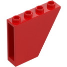 LEGO Červená Sklon 1 x 4 x 3 (60°) Převrácený (67440)