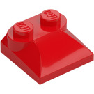 LEGO Rouge Pente 2 x 2 Incurvé avec extrémité incurvée (47457)