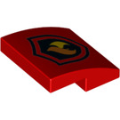 LEGO Red Slope 2 x 2 Curved with Fire Logo (15068 / 24410)