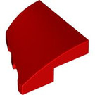 LEGO rouge Pente 2 x 2 x 0.6 Incurvé Angled Droite (5093)